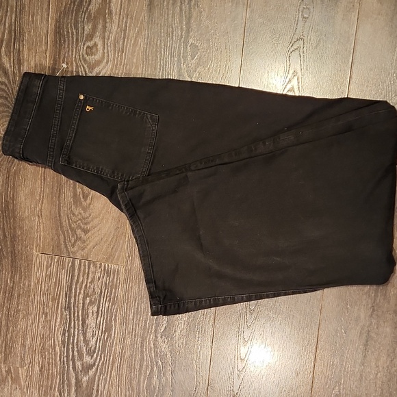 ❤️ ANTHROPOLOGIE PILCRO WIDE LEG JEANS SPORT CUFF JEANS, WASHES BLACK, 2 (26) - Picture 12 of 14